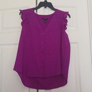 Forever 21 purple top